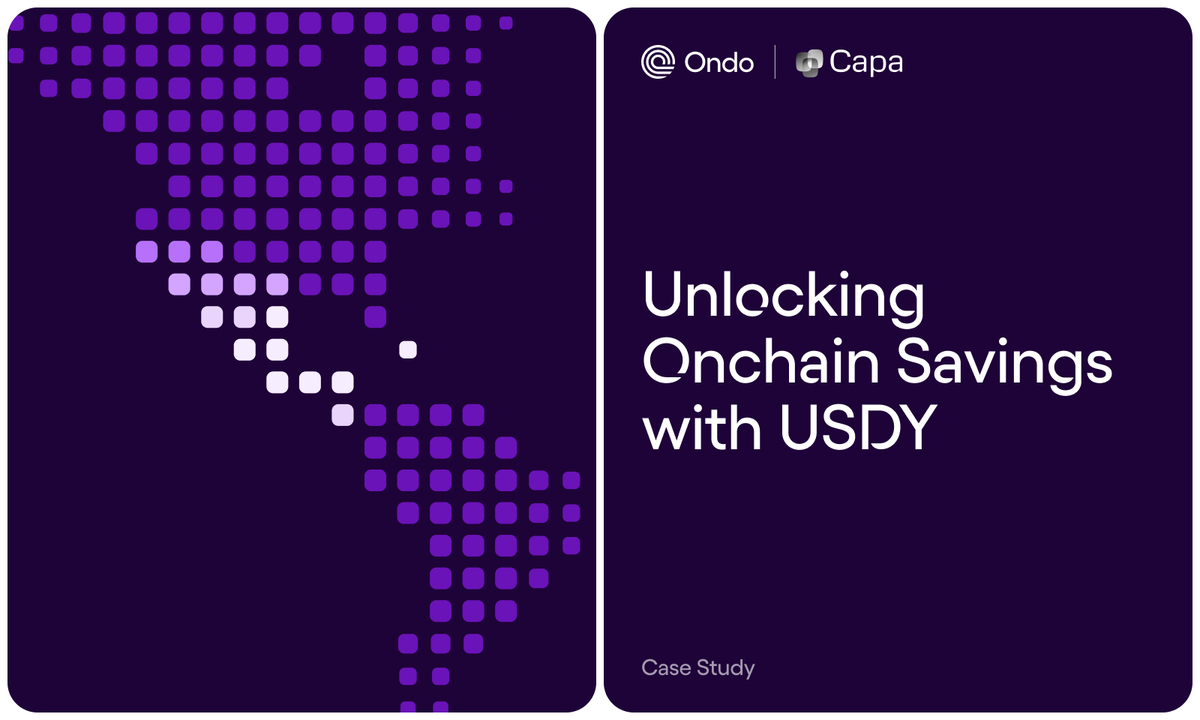 How Capa is Unlocking Onchain Savings with USDY in Latin America