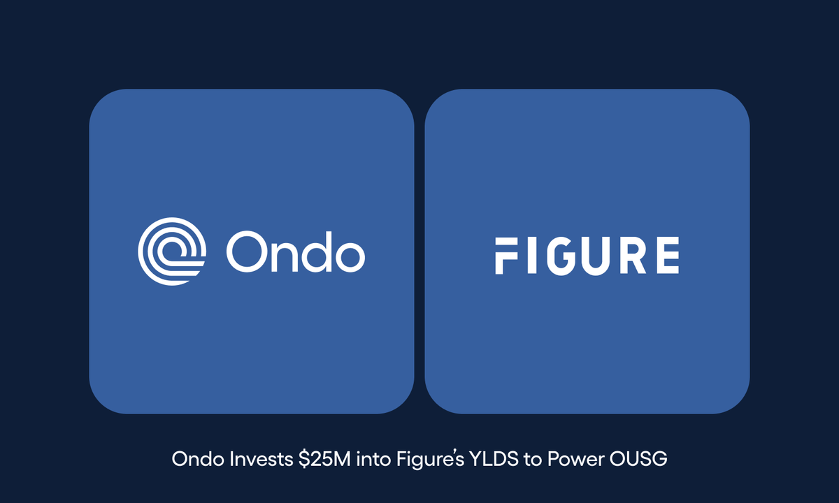 Ondo Finance invests $25M in Figure’s YLDS stablecoin to strengthen OUSG yield strategy