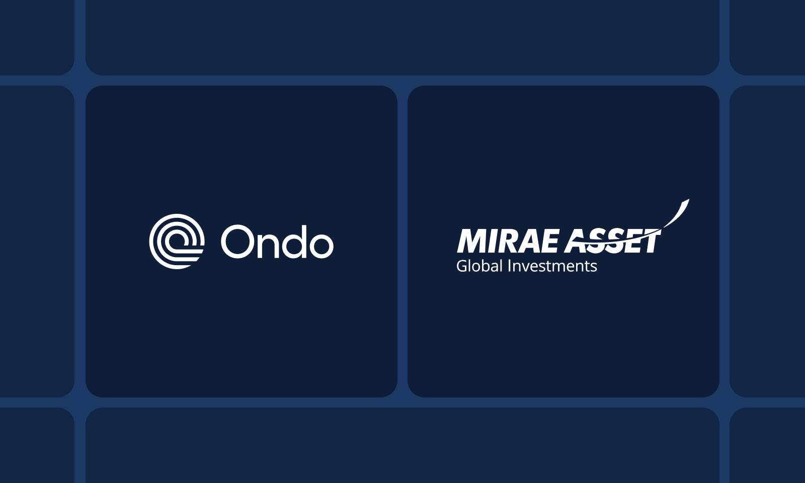Ondo Partners With Mirae Asset